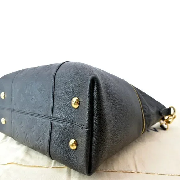 LOUIS VUITTON  Melie Empreinte Leather Hobo Shoulder Bag Black - Picture 9 of 12